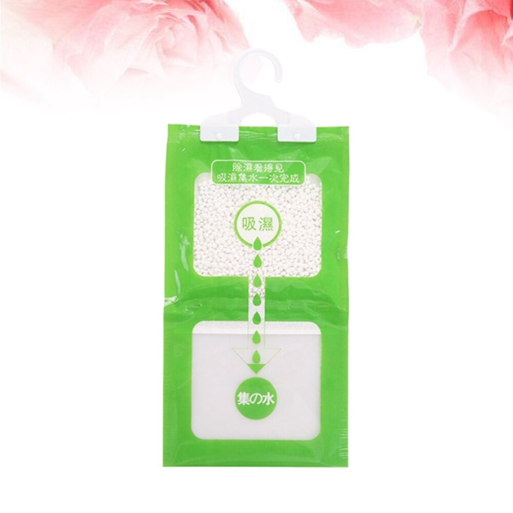 Bolsa para colgar en armario ropero, para humedad, Vitrina armario ropero bolsas deshumidificadoras, agente de secado higroscópico, antimoho, 1 unidad