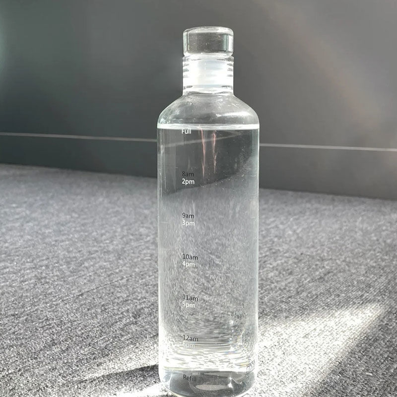Time vandflaske 500ml plastik drikkedunk med ærme bærbar lækagesikker rejse sport kop drikkevarer