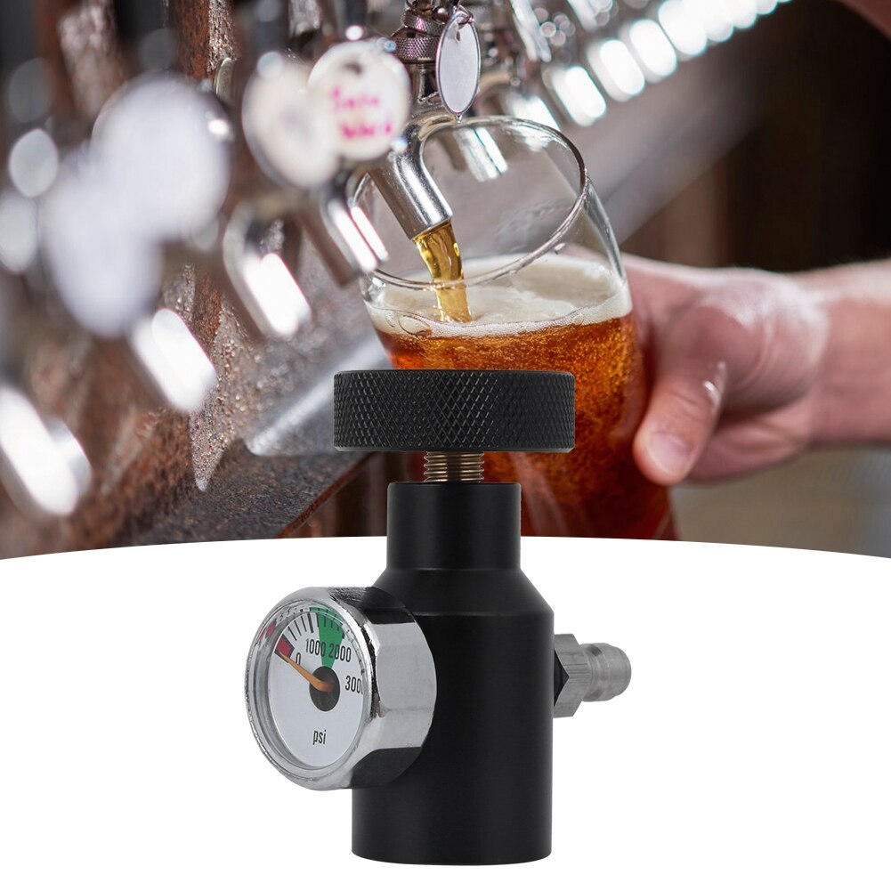 CO2 Cylinder Refill Adapter Connector Regulator Accessory for SodaStream 0-3000psi Beer Tools