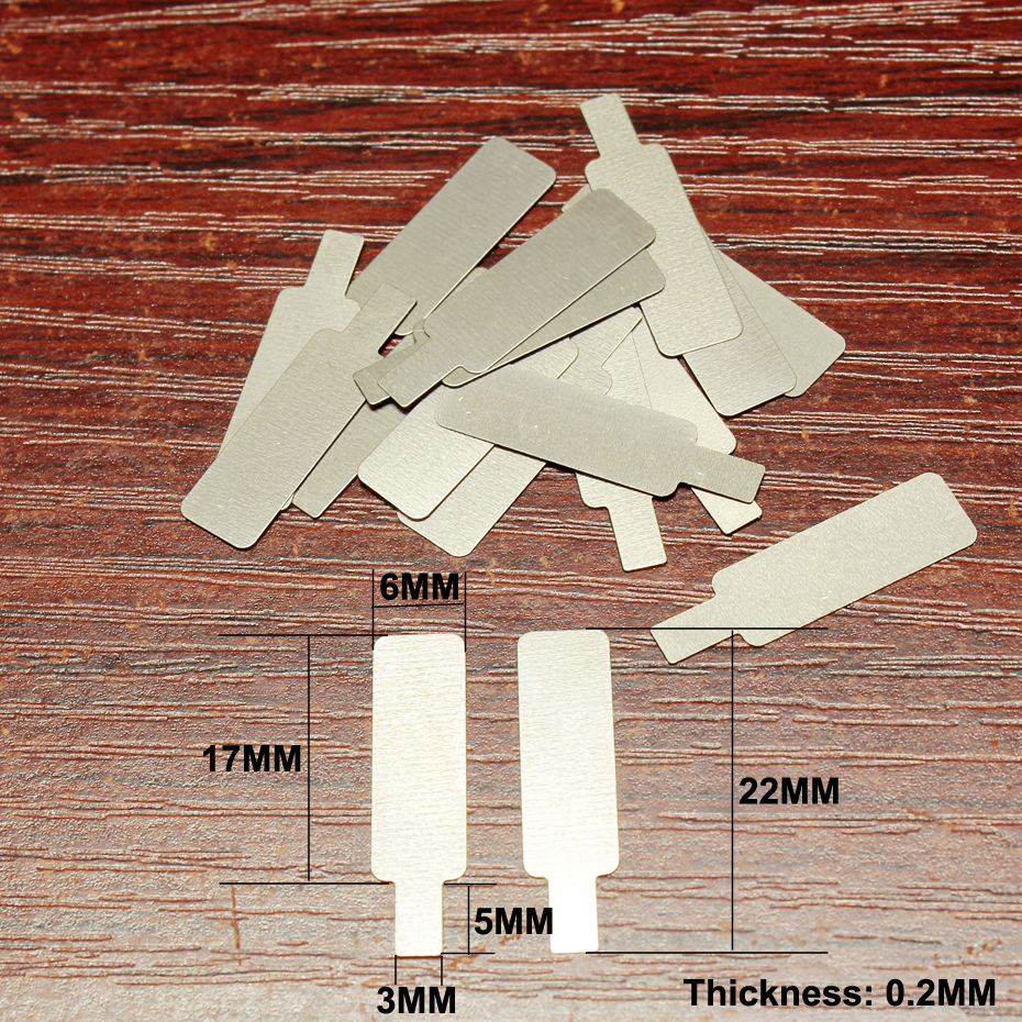 10 teile/los 26650 Energie batterie Stelle schweißen kappe Nickel stück 18650 Lithium-batterie kann Stelle geschweißte vernickelt stahl blatt