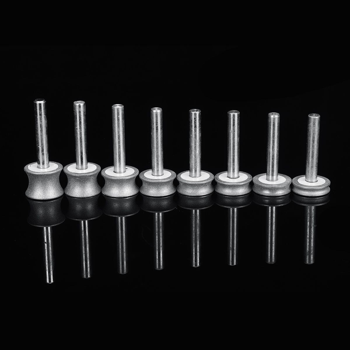 3-12Mm Diamant Slijpschijf Diamant Slijpschijf Slijpschijf Voor Glas Vliegtuig Rechte Rand Afschuining 6Mm schacht