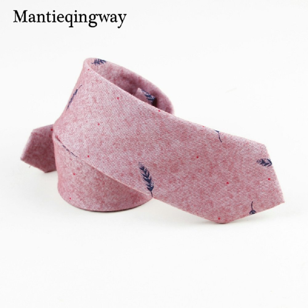 6 Cm Mens Katoen Casual Stropdas Bruiloft Bruidegom Jacquard Dassen Print Vogels Gravatas Bladeren Business Das: 46