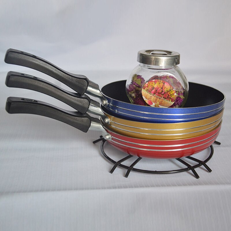 Non-stick Mini 16 Cm Draagbare Aluminium Koekenpan Ronde Pannenkoek Omelet Ei Steak Koekenpan Koekenpan Koken Pan voor Thuis Ontbijt