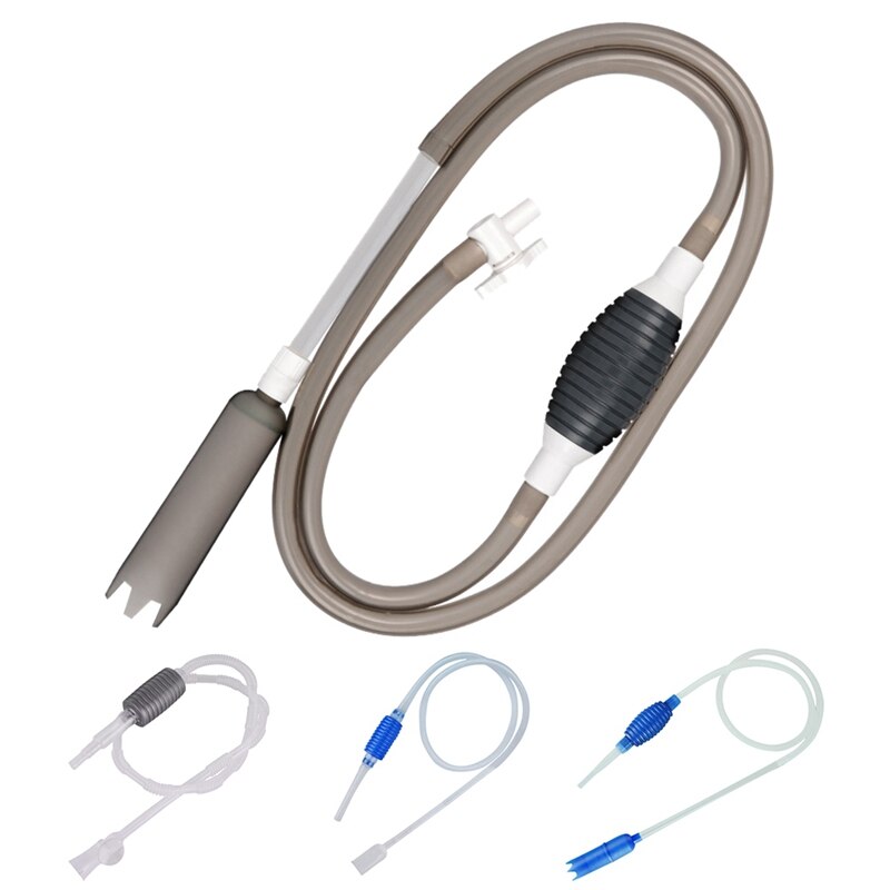 Aquarium Fish Tank Vacuum Gravel Water Filter Cleaner Siphon Pomp Handleiding Schoner Pomp Veilig Vacuüm Aquarium Water Changer