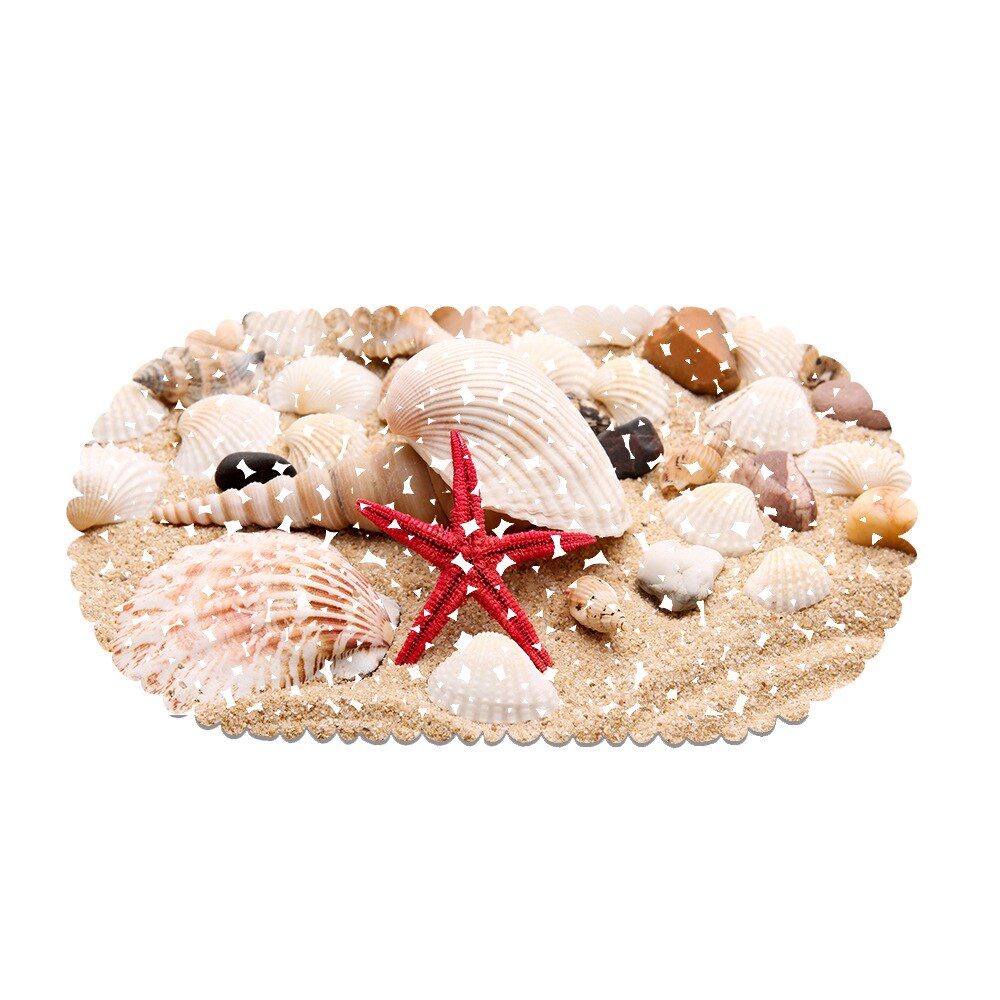 Strand schelp balkon badkamer mat hydrofobe antislip deurmat zwembad openbare plaats antislipmat: Pdl 0009