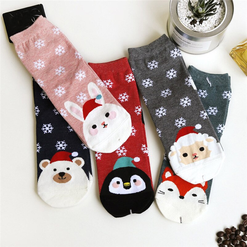 Winter Sports Socks Christmas Women Casual Socks Cute Unisex Socks Women Cotton Blended outdoor skiing #3O12