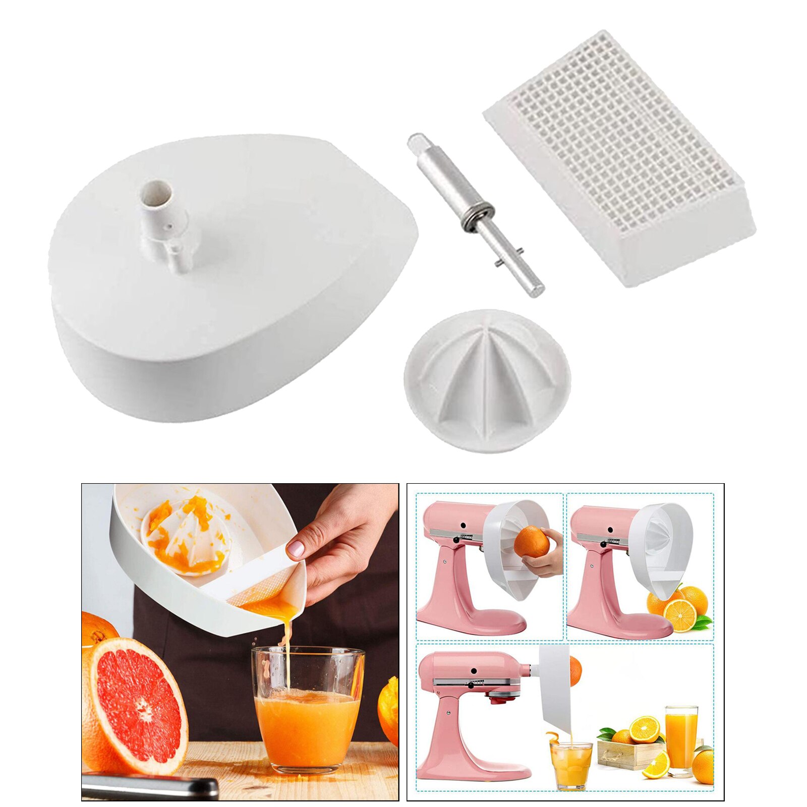 Electric Citrus Juicer Attachment for Stand Mixer Juicer Juice Squeezer Accessory Kit
