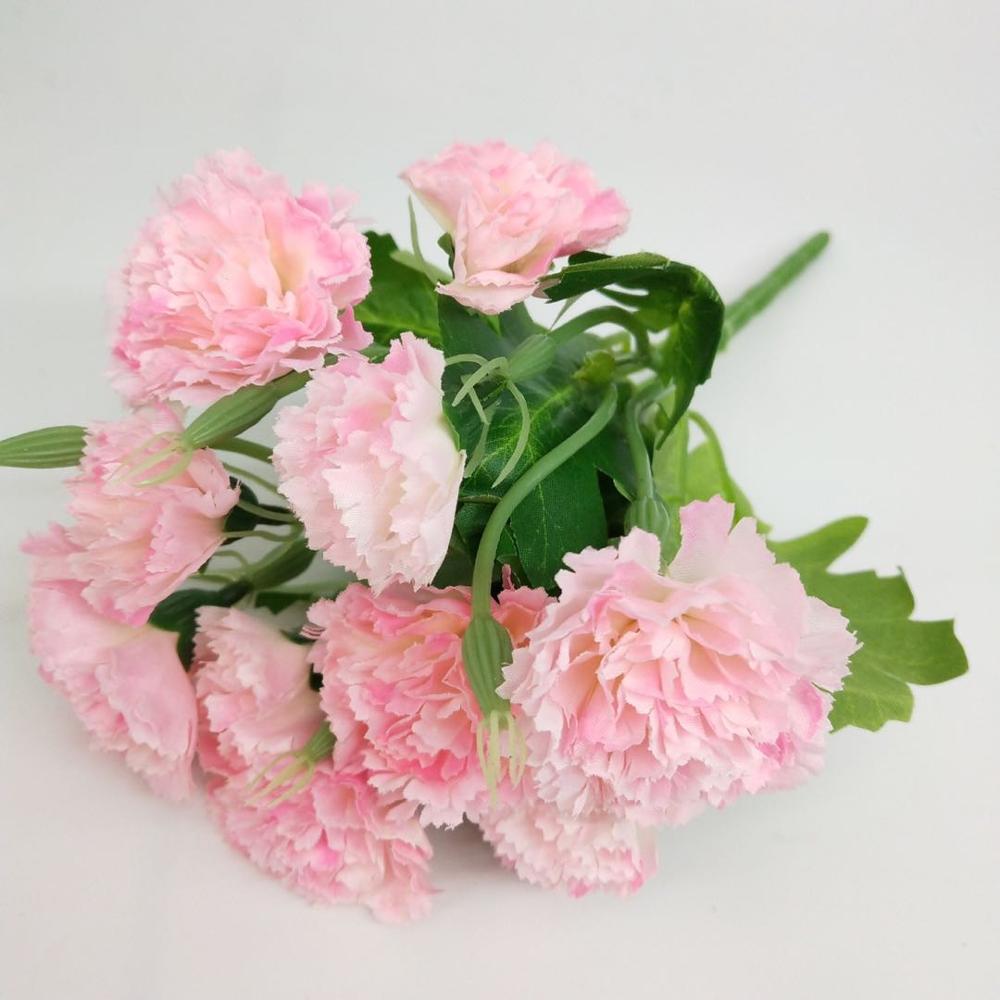 Home simulation flower carnation small wedding project decoration flower green Plant: BH6
