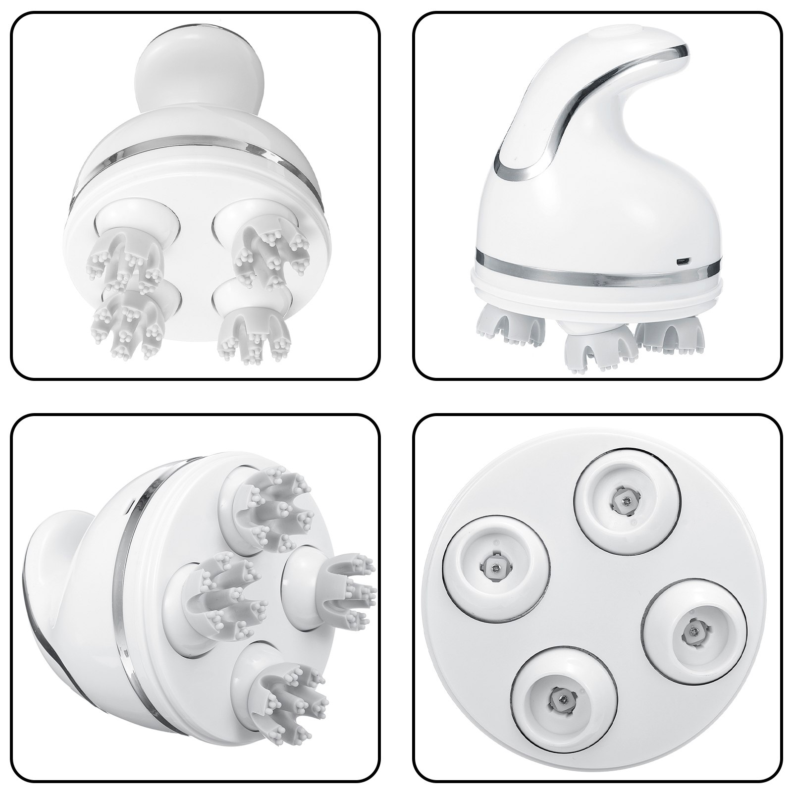 Masseur électrique pour chat, soins de santé, relaxation des épaules, du cou, des tissus profonds de la tête, Massage du cuir chevelu, appareil vibrant