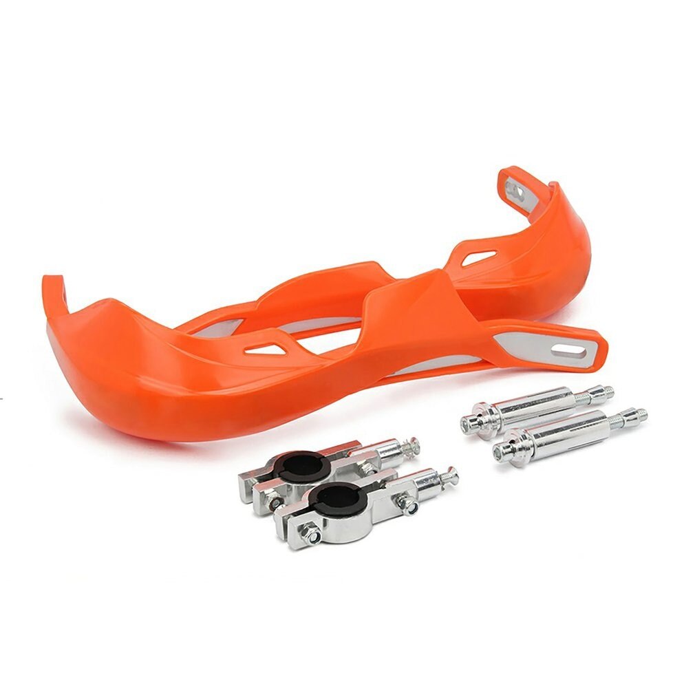 1 Paar Motorcycle Handguards Stuur Guards Motorcycle Bike Handguard Hand Guards Handvat Bar Protector Stuur Bescherming: orange