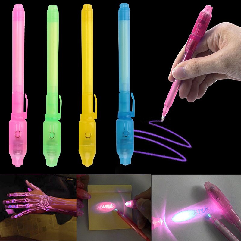 Magical Stealth Pen Multicolor Stage Transparent Ink Pen for Magic Performance Parts