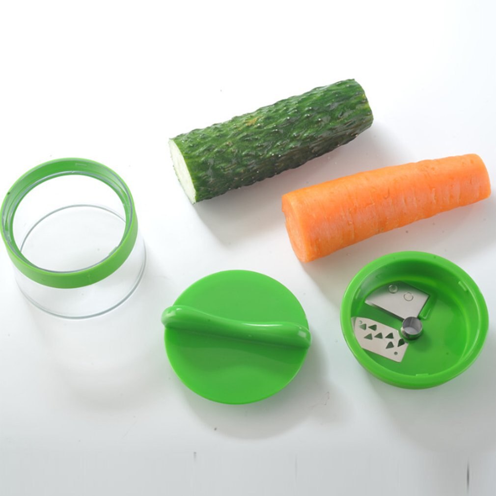 Handheld Wortel Aardappel Komkommer Spiraal Rasp Snijder Groente Fruit Slicer Salade Gereedschap Courgette Noodle Spaghetti Maker Nuttig