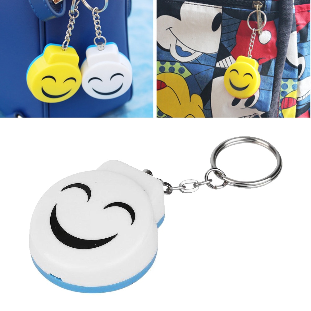 Smile Face Personal Electronic Panic Alarm Anti-Rape Anti-Attack Safety