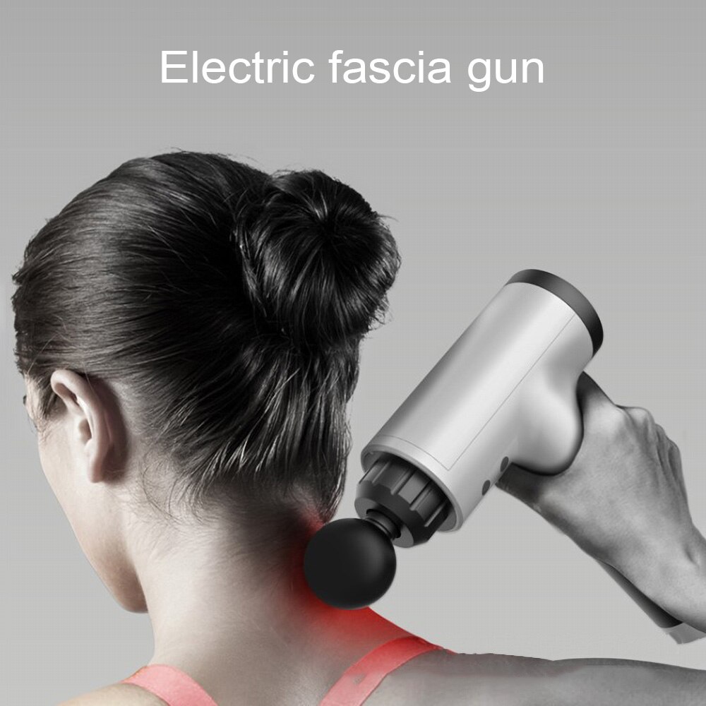 Spiermassagepistool diepe massage oefening lichaamsontspanning fasciaal pistool pijnverlichting afslanken vormgeving