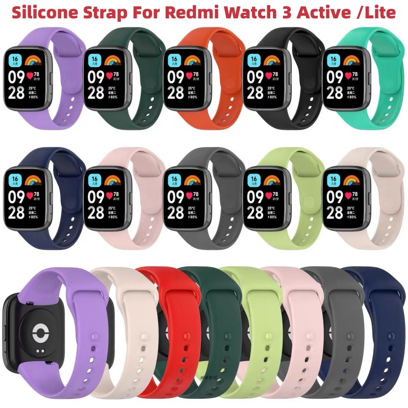 Ersatz-Uhrenarmband für Xiaomi Redmi Watch 3 Active/3 Lite Uhrenarmbänder Armband für Redmi Watch 3 Lite Armband Correa Armband