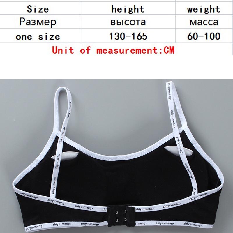 V-TREE ragazze reggiseno in cotone intimo traspirante top Crop adolescenti per ragazze morbido reggiseno sportivo per bambini cura del seno dei bambini
