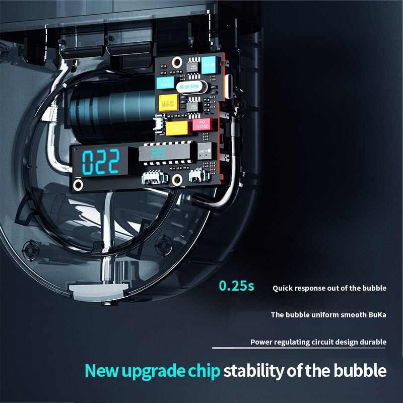 Automatic Induction Foaming Hand Washer LED Display Screen Washing Machine Infrared Sensor Soap Dispenser For Bathroom Wall