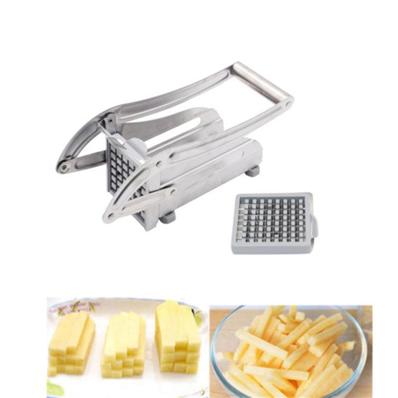 Roestvrij Staal Aardappel Chipper Groente En Franse Fry Cutter Franse Fry Chips Cutter Slicer Chopper