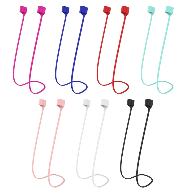 Magnetische Kopfhörer Gurt Für Airpods Profi Zubehör Weiche Silikon Anti-Verloren Seil Kopfhörer Schnur Kabel Für Airpods Schnur