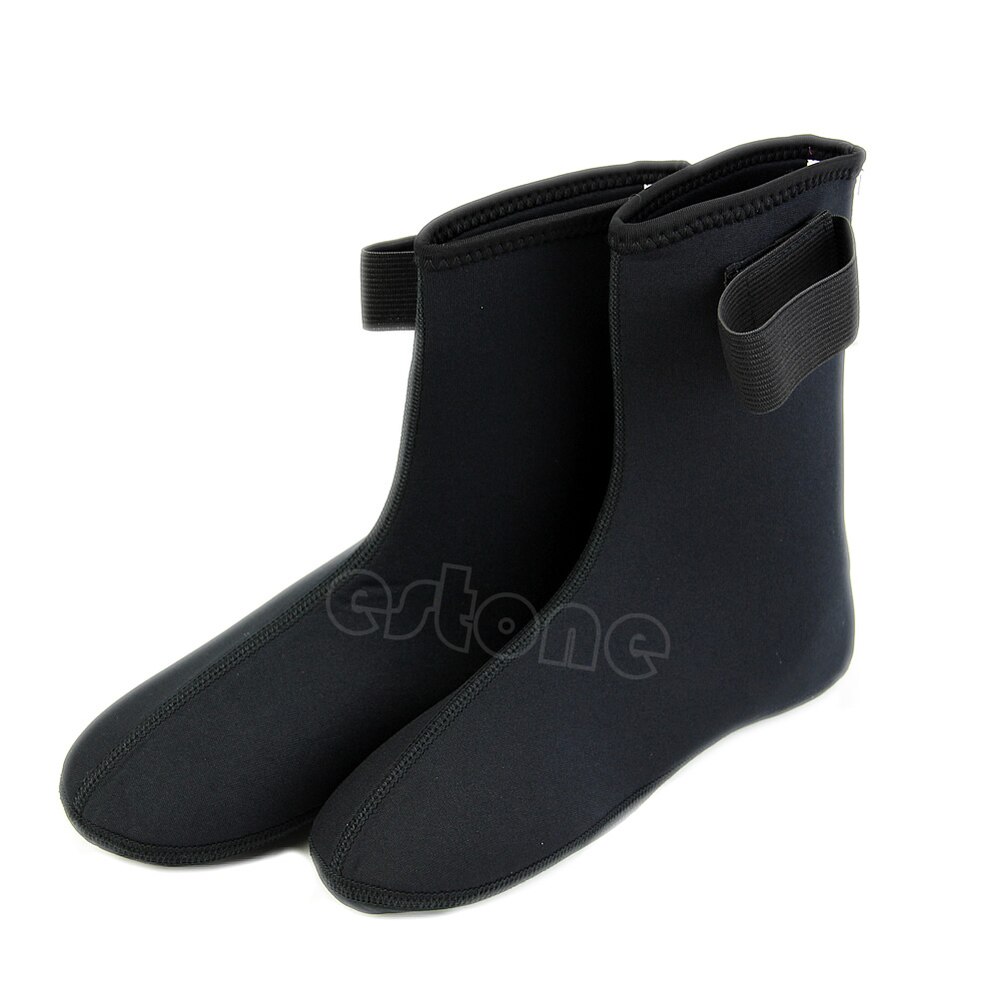 Néoprène 3mm Sports nautiques natation plongée sous-marine surf chaussettes plongée en apnée bottes: BKL