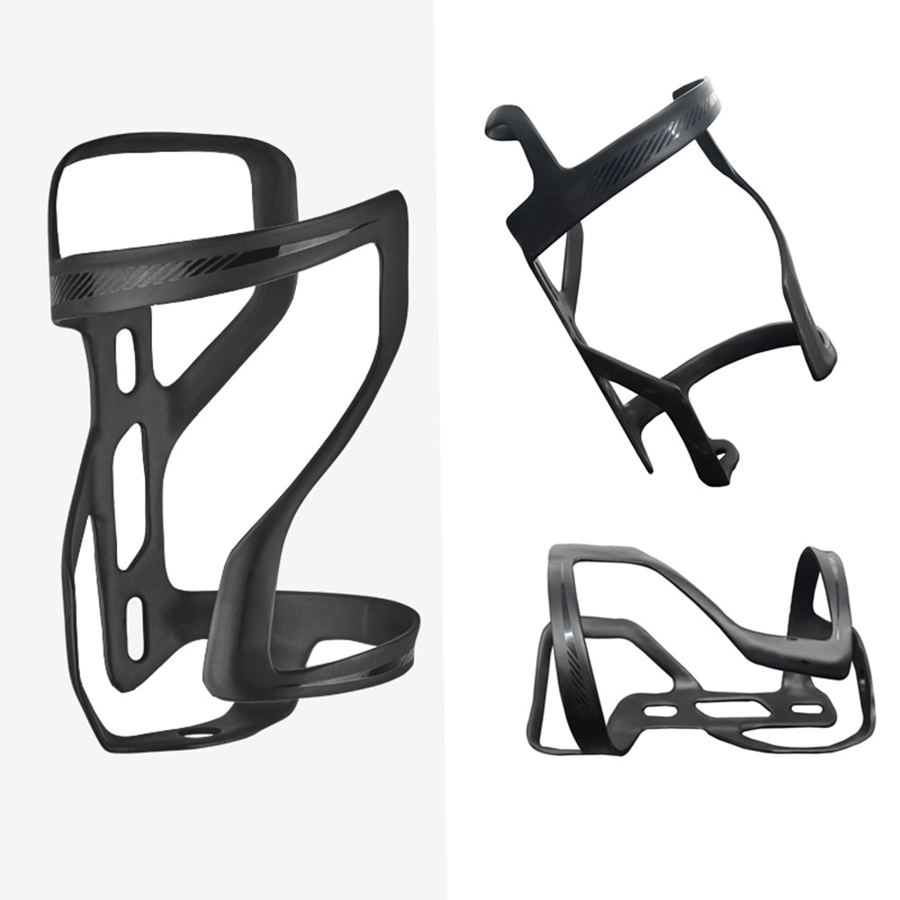 Helkolfiber cykel flaskhållare mtb racercykel zee cage ii vattenflaskhållare cykel flaskdel vänster/högeröppning