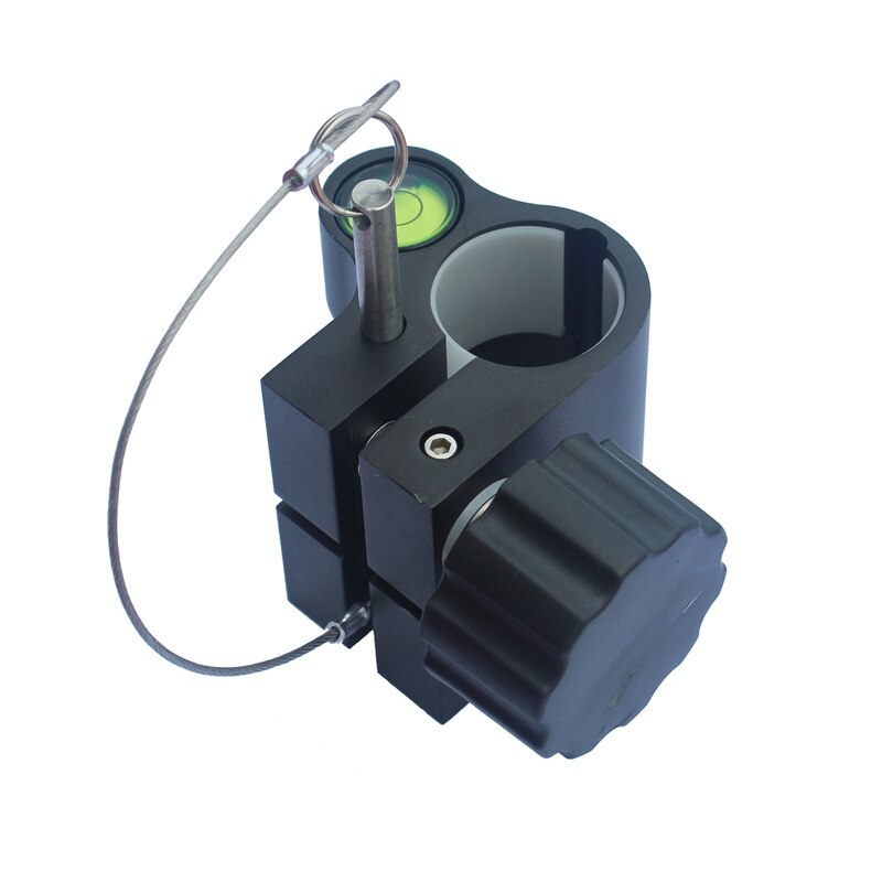 Élément de nivellement noir niveau de perles à bulles, niveau de haute précision pour CHCNAV GPS, tige de centrage en fibre de carbone, 25mm