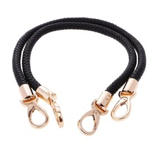 2 pcs 60CM Leather Bag Handles DIY Replacement Bag Straps Detachable Shoulder Bags Handbag Handles Bag Accessories Parts