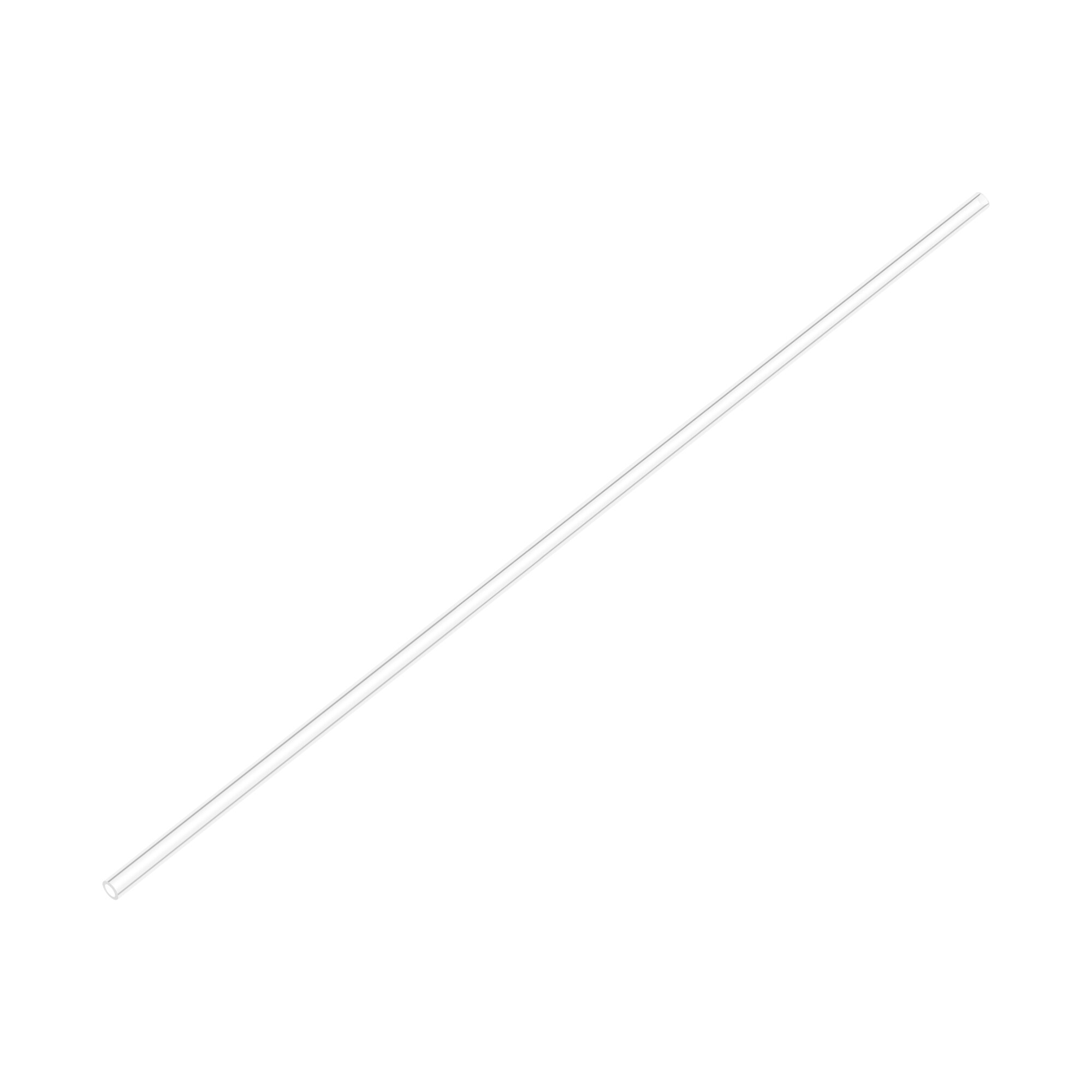 Uxcell starre Acryl rohre Rundrohr o.d 8mm-22mm 50cm langes Rohr transparent pmma Rohr Aquarium Zubehör Rohr verschraubungen