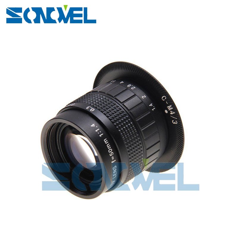 50mm F1.4 CCTV Téléfilm lentille + Monture C + bague Macro pour Monture Sony E Nex-5T Nex-3N Nex-6 Nex-7 Nex-5R A6300 A6100 A6000 A6500 A5000