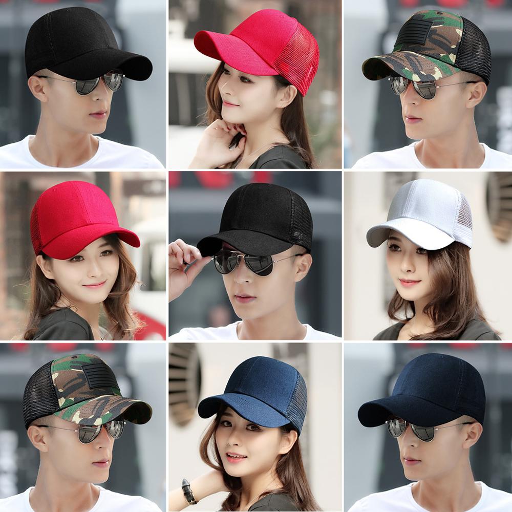 Frauen Baseball Kappe Frauen Hysterese Hut Sommer Messy Bun Mesh Hüte Casual Unisex Einstellbare Baseball Caps Weibliche