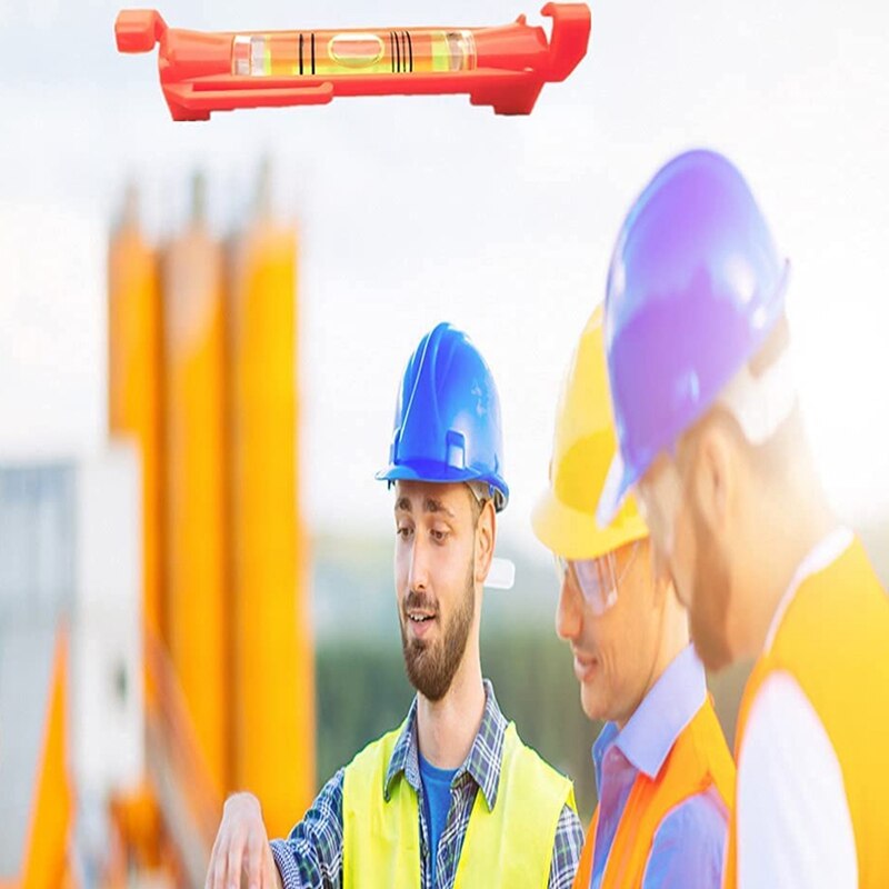 4Pcs String Level Hanging Line Bubble Levels For Leveling Surveying, Building Trades, Bricklaying