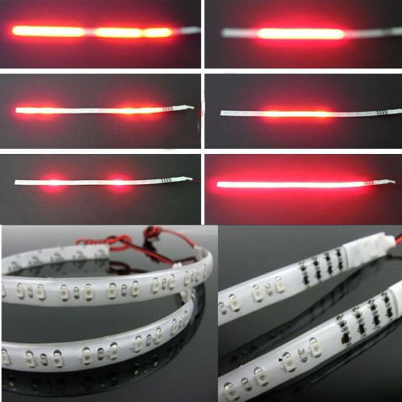 Led Knight Rider Flash estroboscópico escáner neón tira de luz DIY
