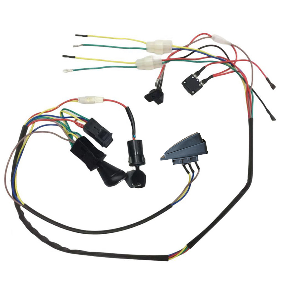 Coche eléctrico para niños DIY modificado, kit de cables y interruptor con control remoto Bluetooth 2,4G y controlador para coche eléctrico de bebé hecho a sí mismo