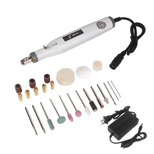 TUNGFULL Dremel Drill Engraving Kit 18V Hand-held Mini Drill Rotary Tool Electric Tools China Electric Hand Drill: D280Whitewith24pcs