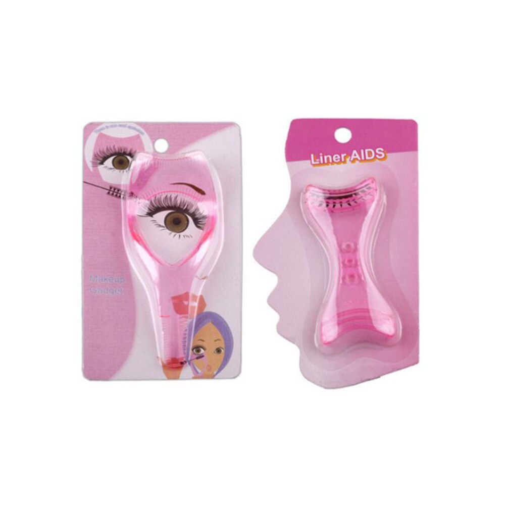 2 Set Professionele Spruw Uuseful Wimper Pads Eyeliner Patches Makeup Tools Voor Vrouw (Set 1 En Set 2)