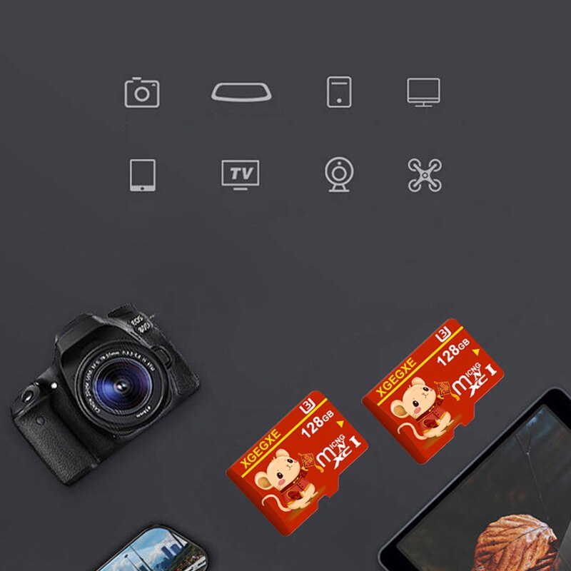 Tarjeta Micro SD para teléfono inteligente, Memoria Flash C10 de 8GB, 16GB, 32GB y 64GB
