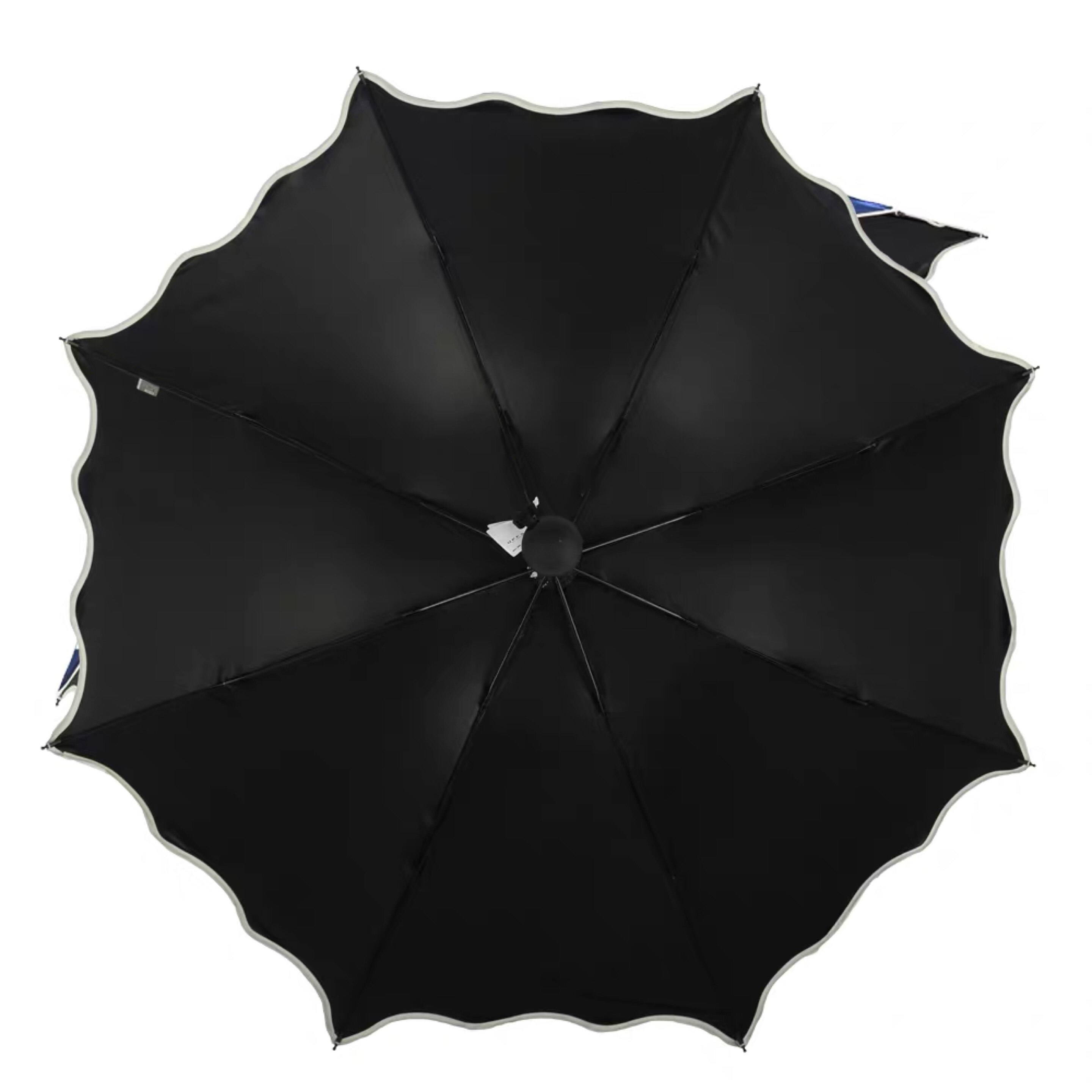 106cm stora parasoll regn kvinnor blomma fällbara dubbel parasoll tjej lätta kvinnliga uv-skydd paraplyer