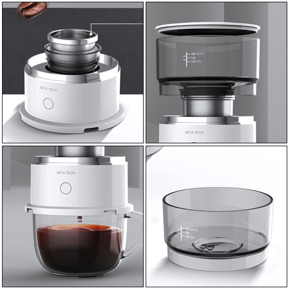 Portable Drip Coffee Pot Coffee Brewer Mini Drip Coffee Maker Coffee Machine