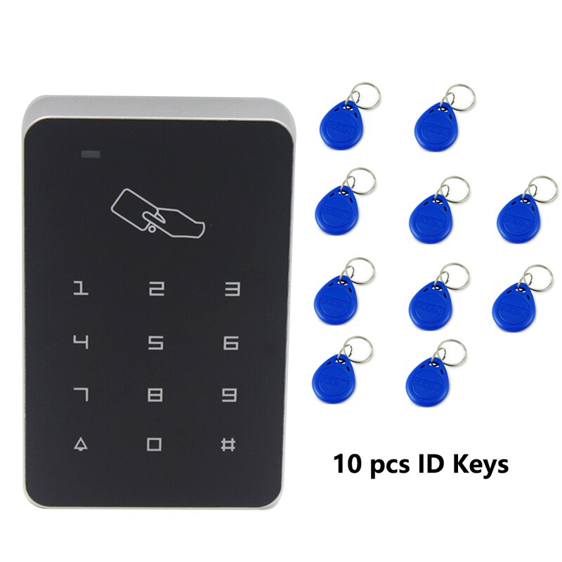 1000 User 125khz RFID Keypad Access Control System Door Lock Controller RFID card reader Access control: AC and 10 Key