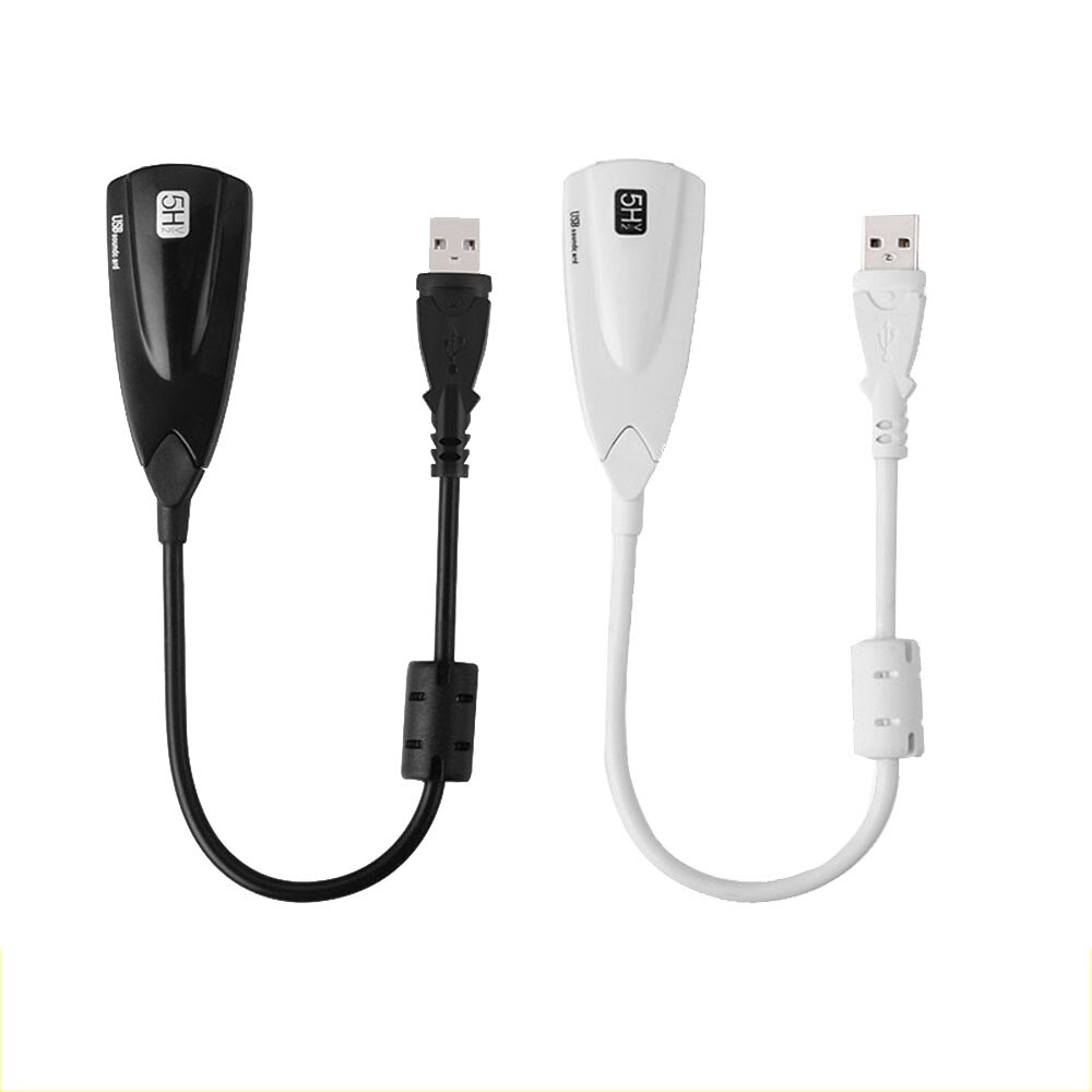 Carte son externe 3D casque audio microphone 7.1 canaux USB 2.0 5HV2 adaptateur pour ordinateur portable version professionnelle 3.5mm jack