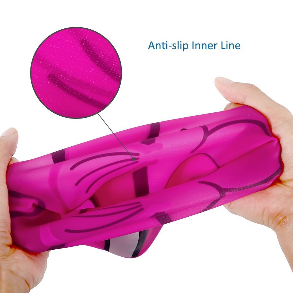 Bonnet de bain en tissu imperméable, 2 pièces, en Silicone, pour sport, piscine, requin, haute élasticité, Flexible, Durable, pour enfants