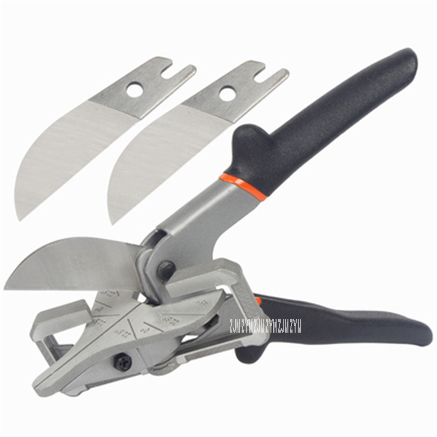 GY-1447 Electrician Sharp Wire Duct Cutter Multifunctional Woodworking Adjustable Multi Angle Shear Trunking Scissor Hand Tool: Default Title
