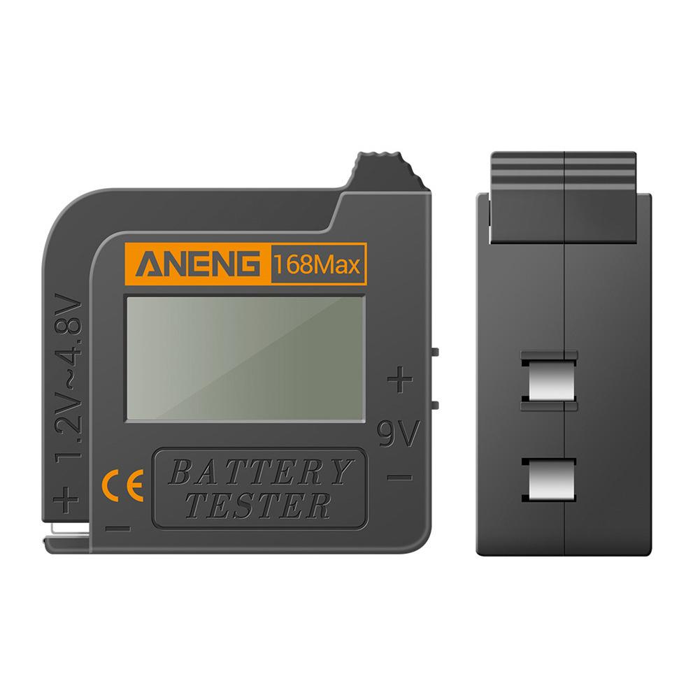 Battery Tester Voltmeter Digital Accurate Battery Voltage Tester with LCD Display 1.2V-4.8V(9V): Default Title