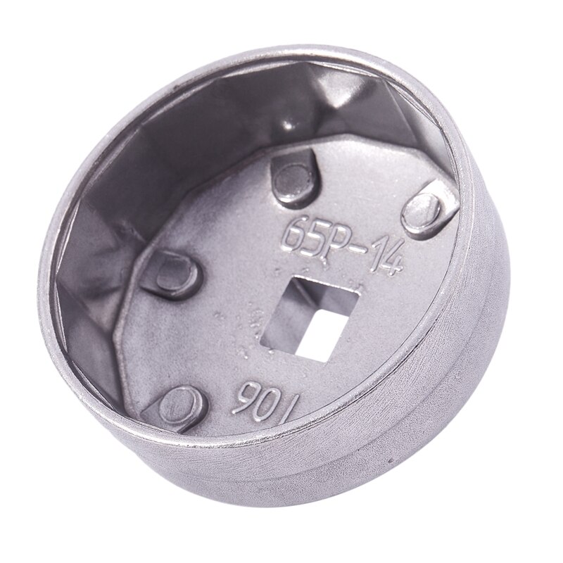 65mm 14 riller oliefilter patron hættenøgle værktøj fatningsfjerner