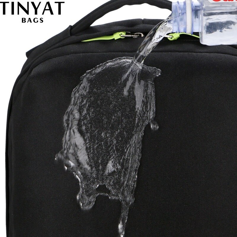 TINYAT hommes école sac à dos pour adolescents 15 pouces hommes sac à dos pour ordinateur portable femmes voyage sac à dos étudiants imperméable voyage Mochila 710