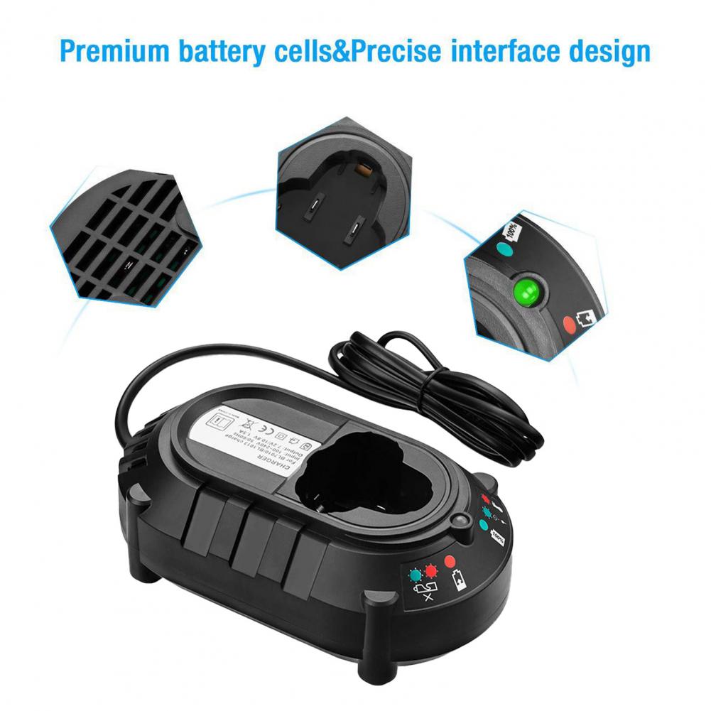 Caricabatterie caricabatterie intelligente multifunzione da 10.8V a ricarica rapida a risparmio di tempo per Makita BL1013 BL7010
