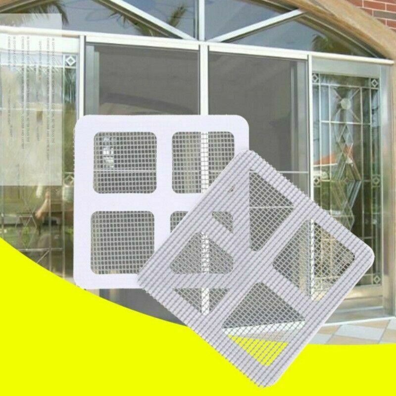 3PCS Window and Door Screen Repair Patches Adhesive Repair Kit Net Window Home