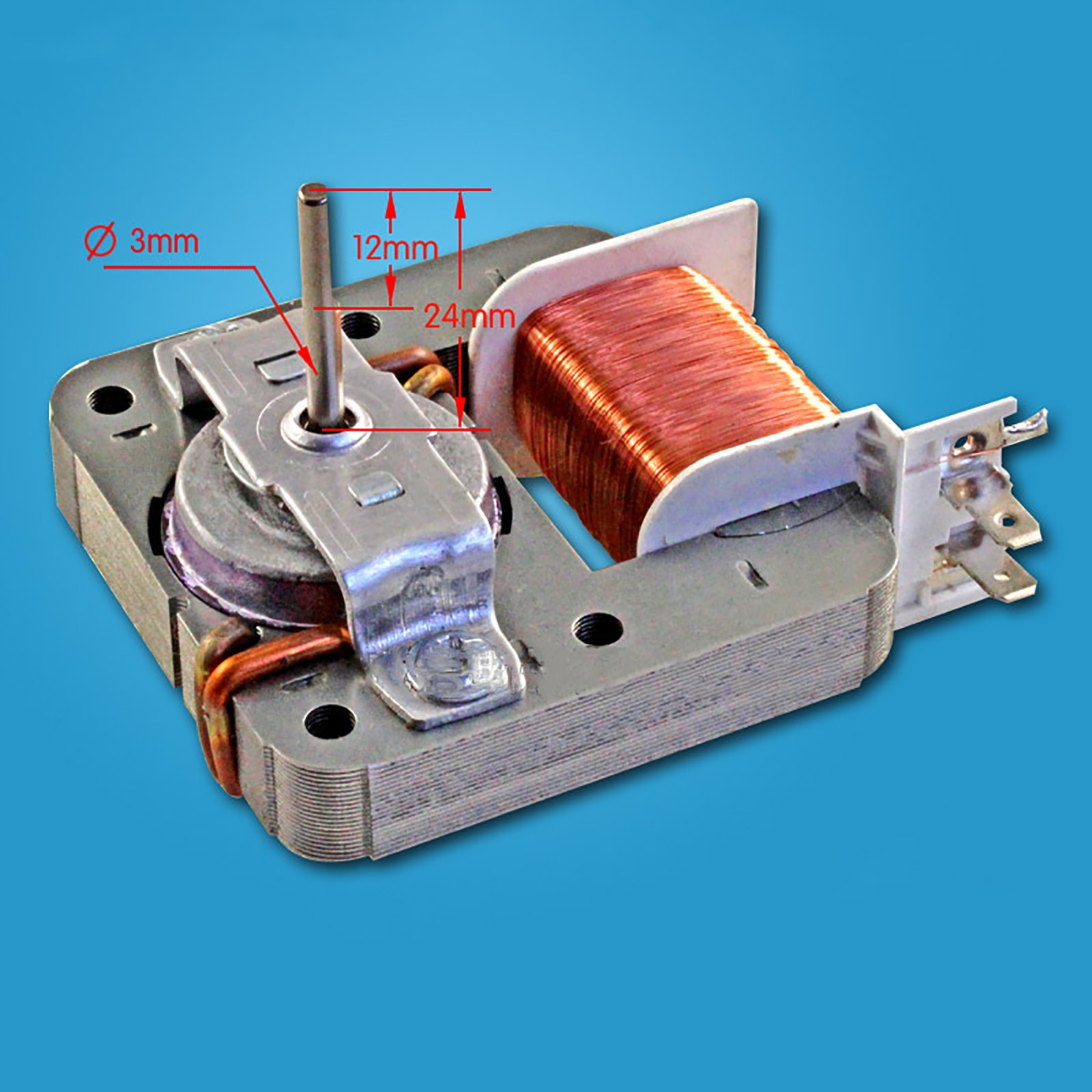 Original mikrobølgeovn 2- polet blæser motor kølevifte til mdt -10 cef 220v 18w tilbehør til mikrobølgeovn udskiftningsdele