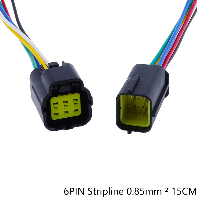 1 2 3 4 6 8 10 12 16 Pin Denso Auto Waterproof Connector Electrical Plug For Car Sealed Truck Socket: black