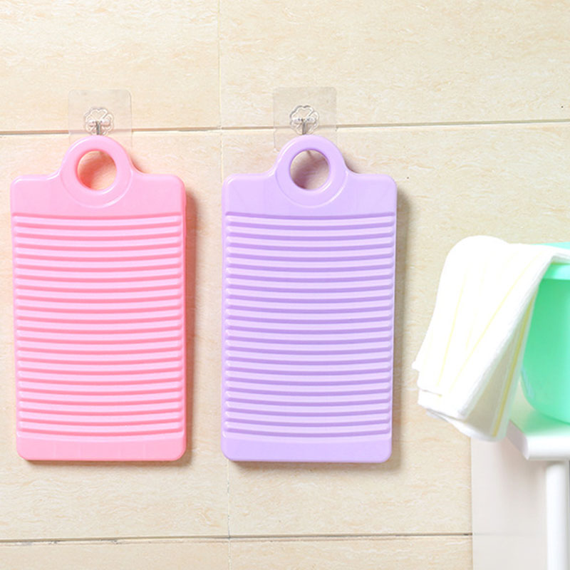 Plastic Washboard Antislip Thicken Washing Board Clothes Cleaning For Laundry H99F